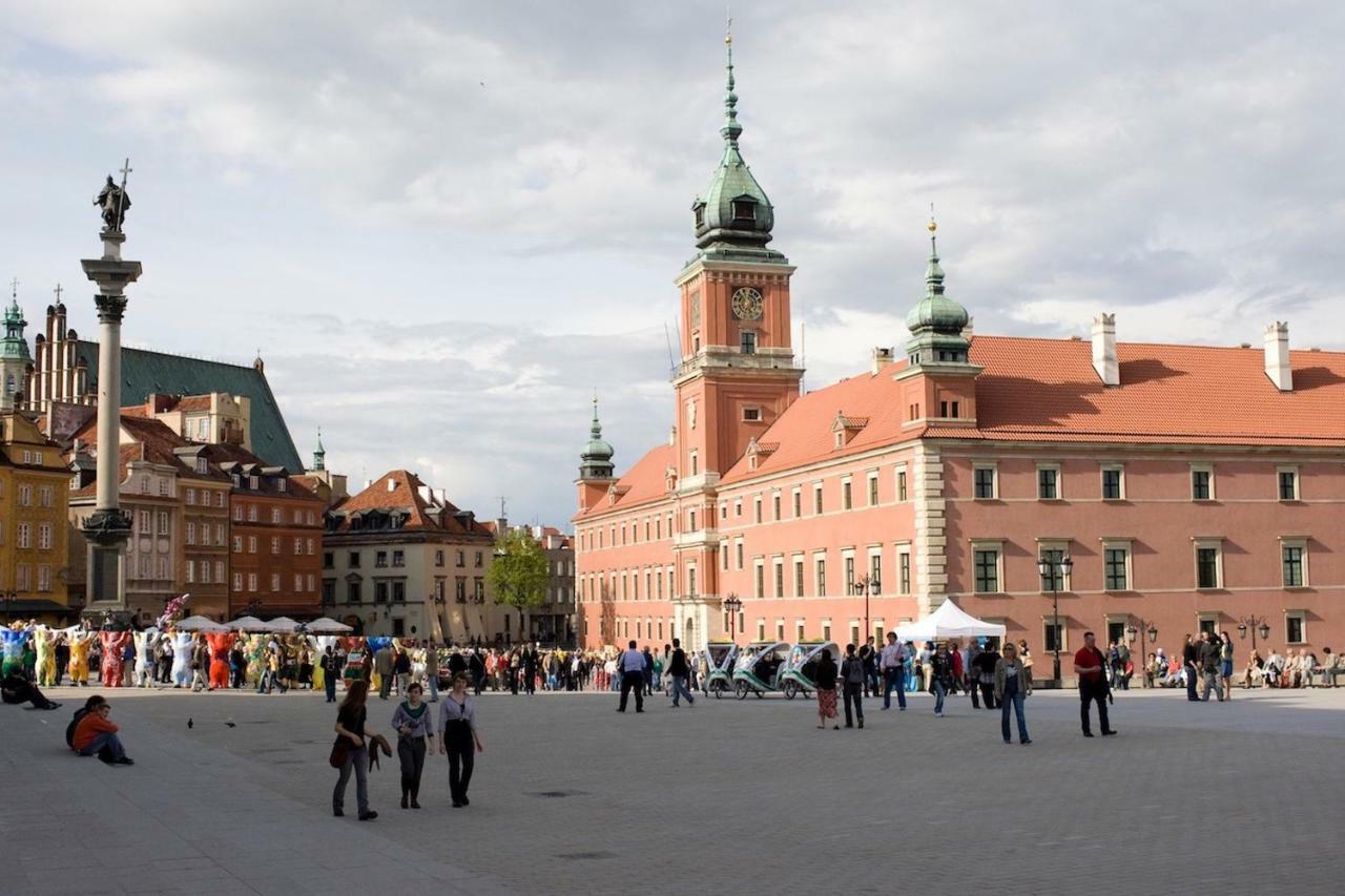 Mariensztat - View Over The Square Warsaw Ngoại thất bức ảnh